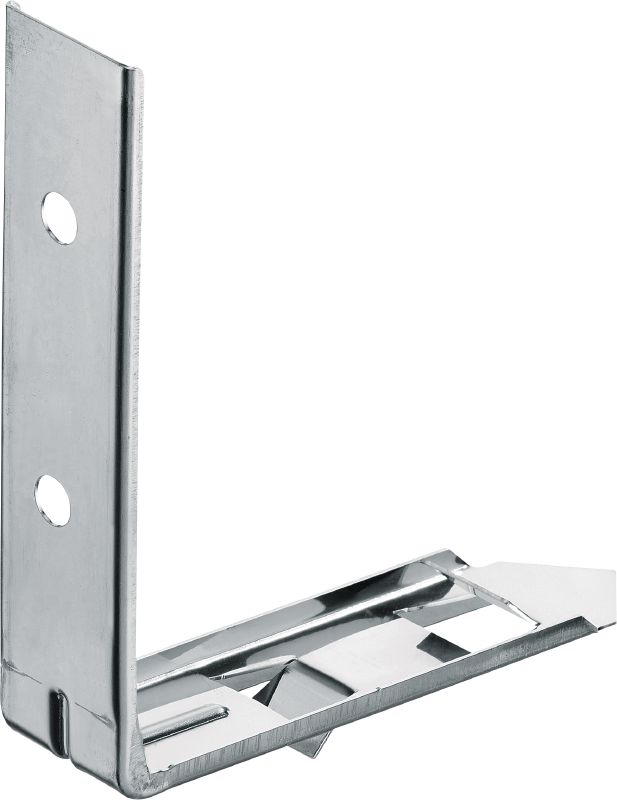 CFS-VB/NVB cavity barrier brackets Pre-bent cavity barrier brackets for rainscreen cladding and non-ventilated façade applications, with push-to-fit system for faster installations